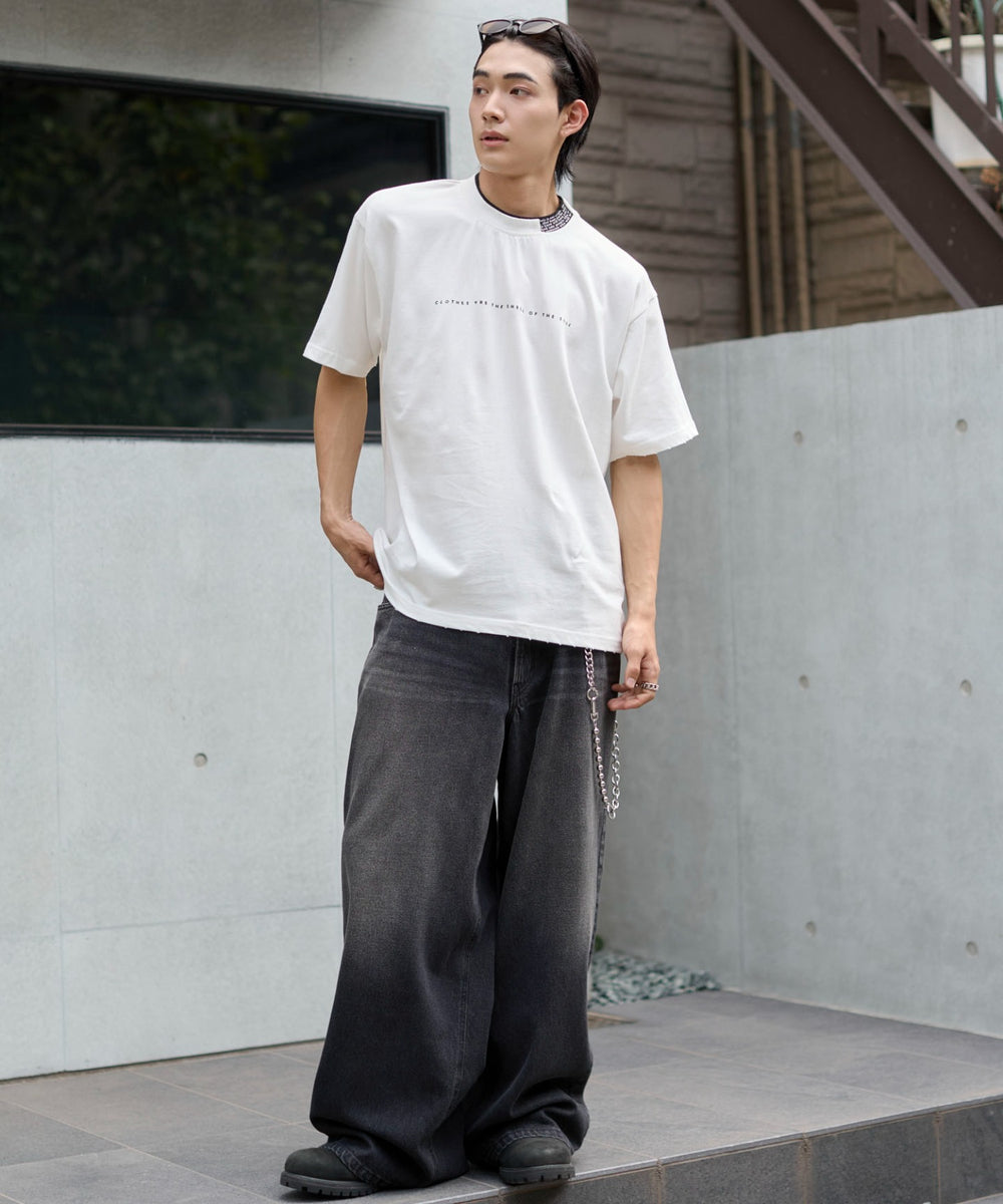 ホワイト　モデル：175cm F着用　