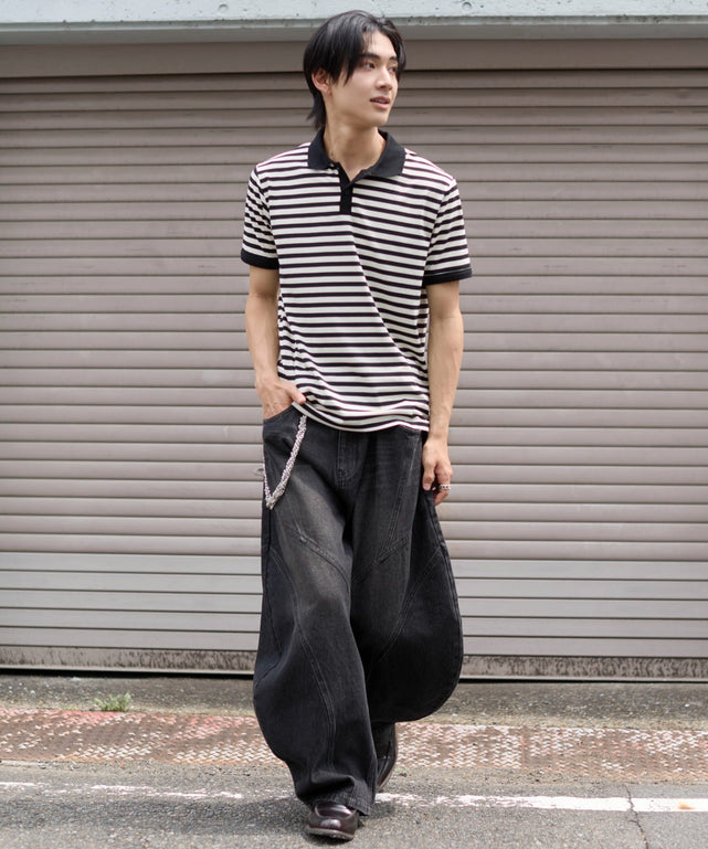 ホワイト　モデル：175cm F着用　