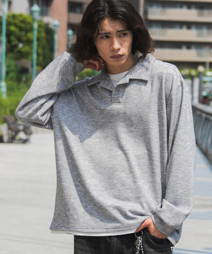 杢グレー モデル：182cm L着用