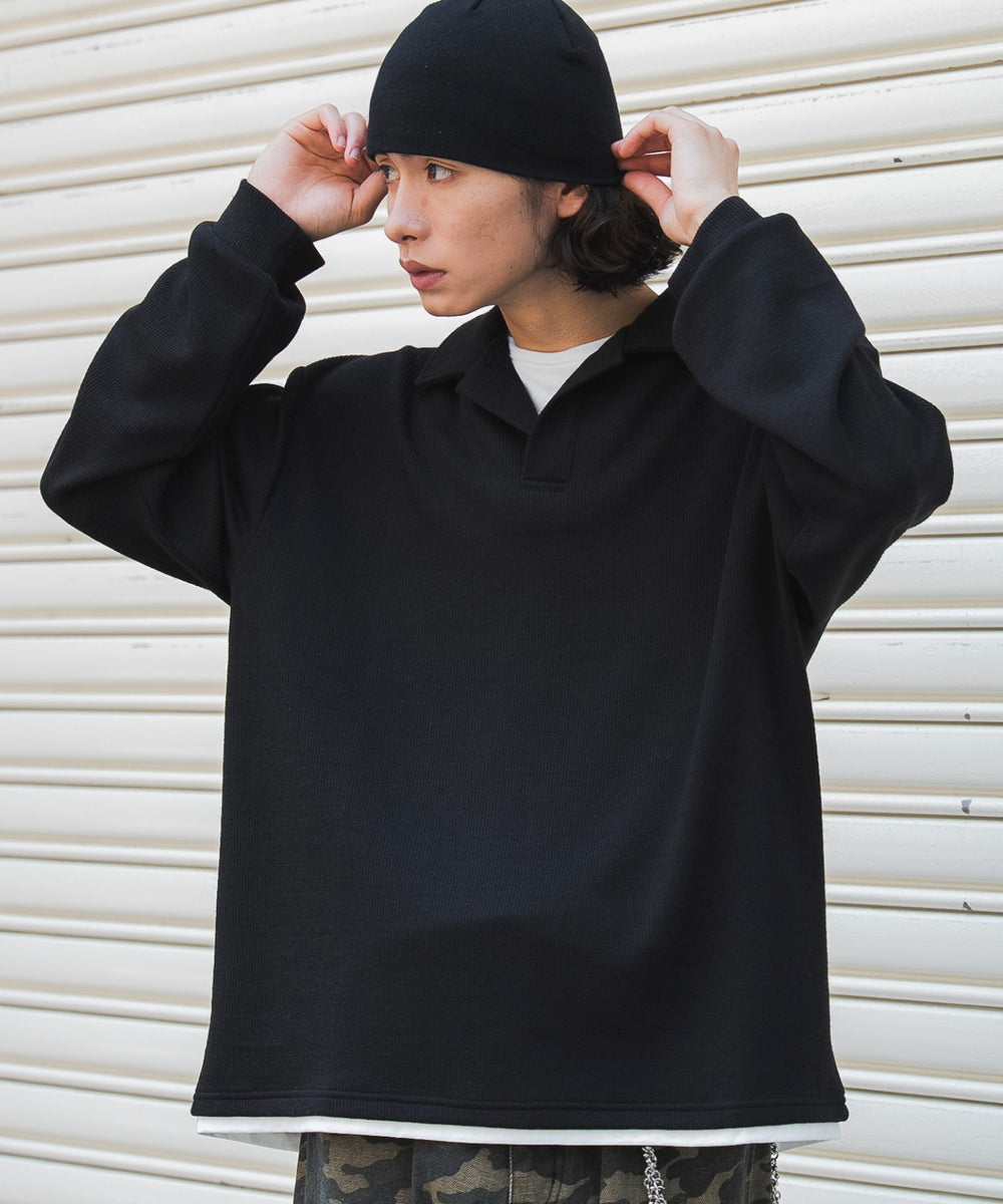ブラック モデル：182cm L着用