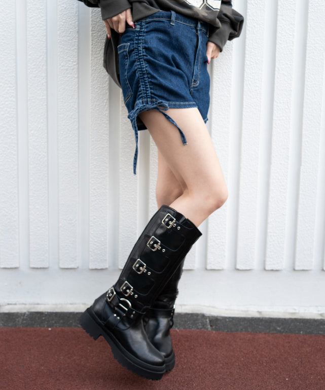 デニム濃 モデル：159cm F着用