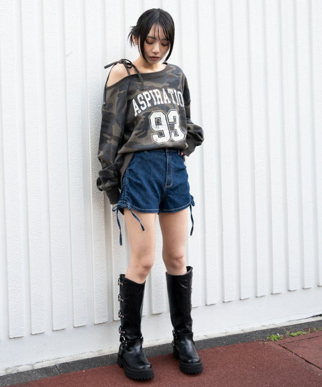 デニム濃 モデル：159cm F着用