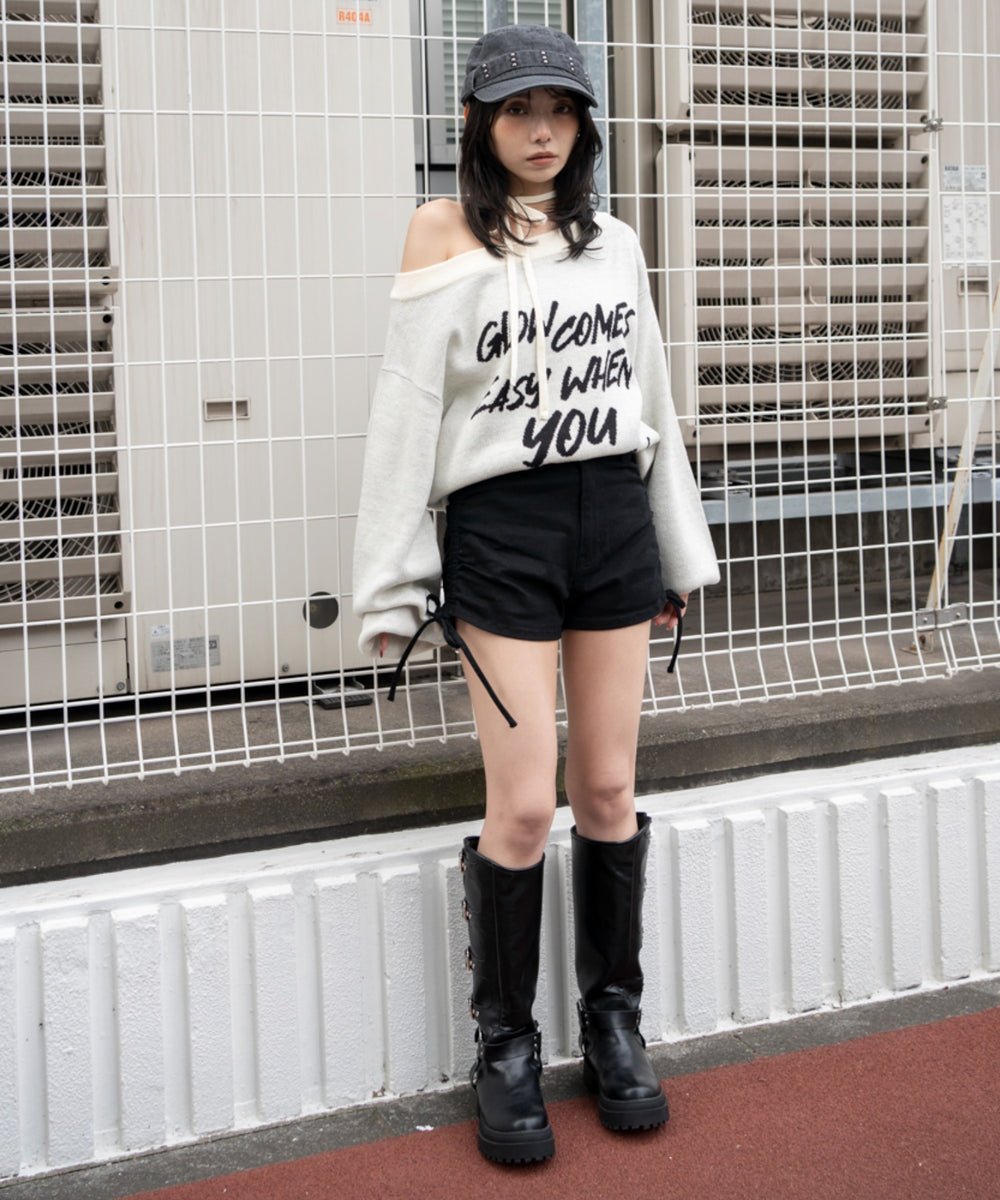 ブラック モデル：159cm F着用