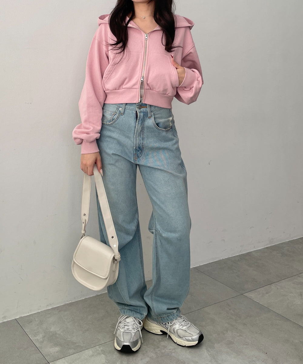 ピンク モデル：155cm F着用