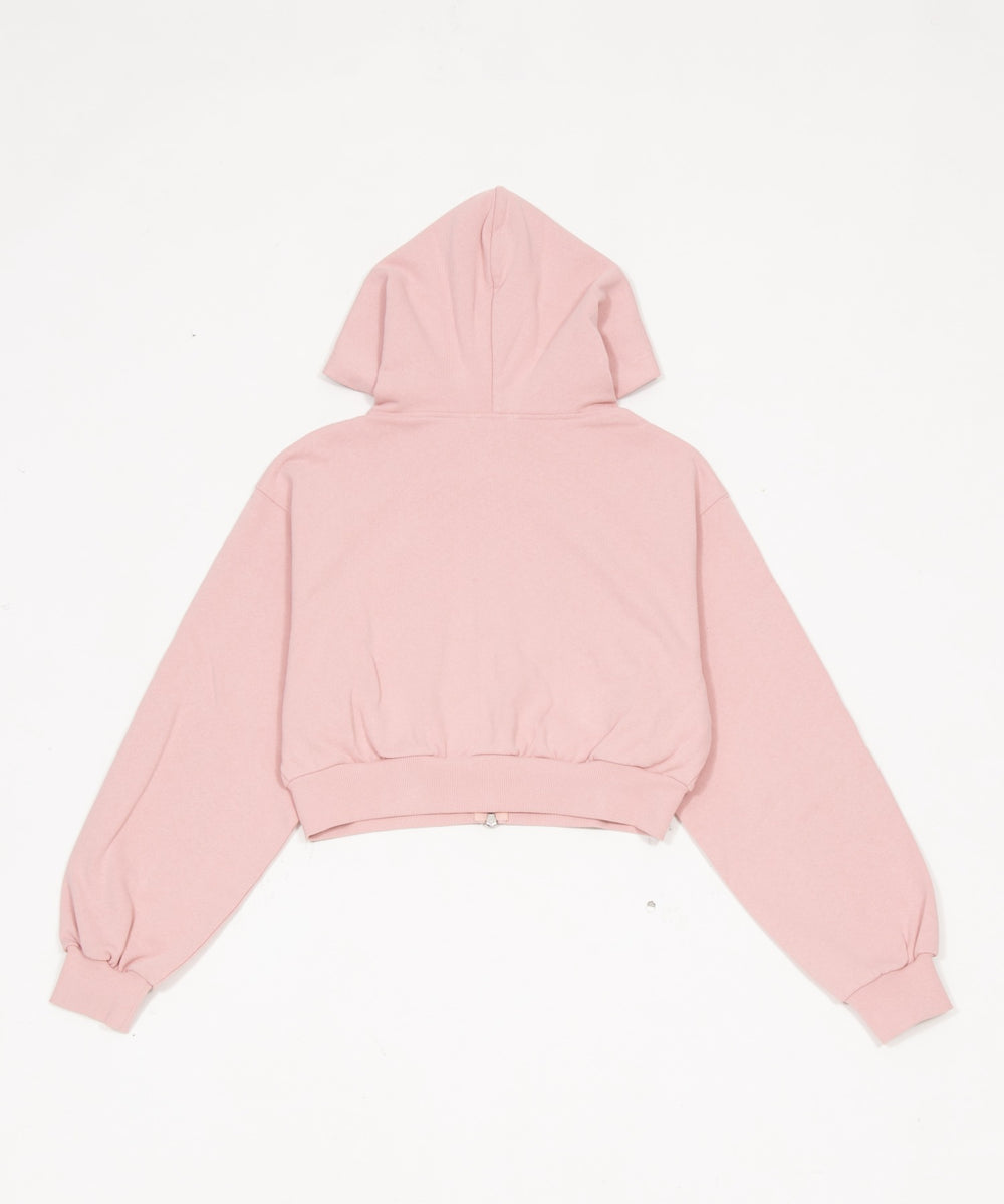 ショートZIPパーカー