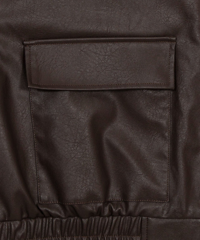 PUショートジャケット