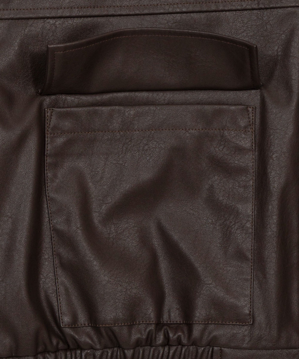 PUショートジャケット