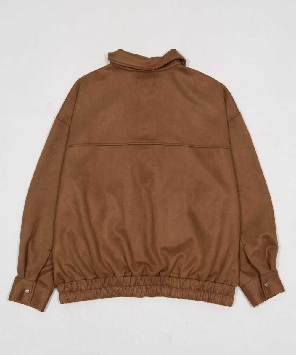 スウェードポンチジャケット