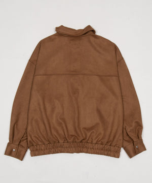 スウェードポンチジャケット