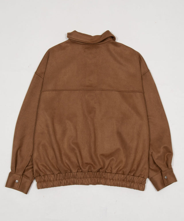 スウェードポンチジャケット