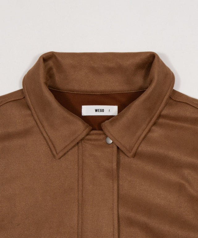 スウェードポンチジャケット