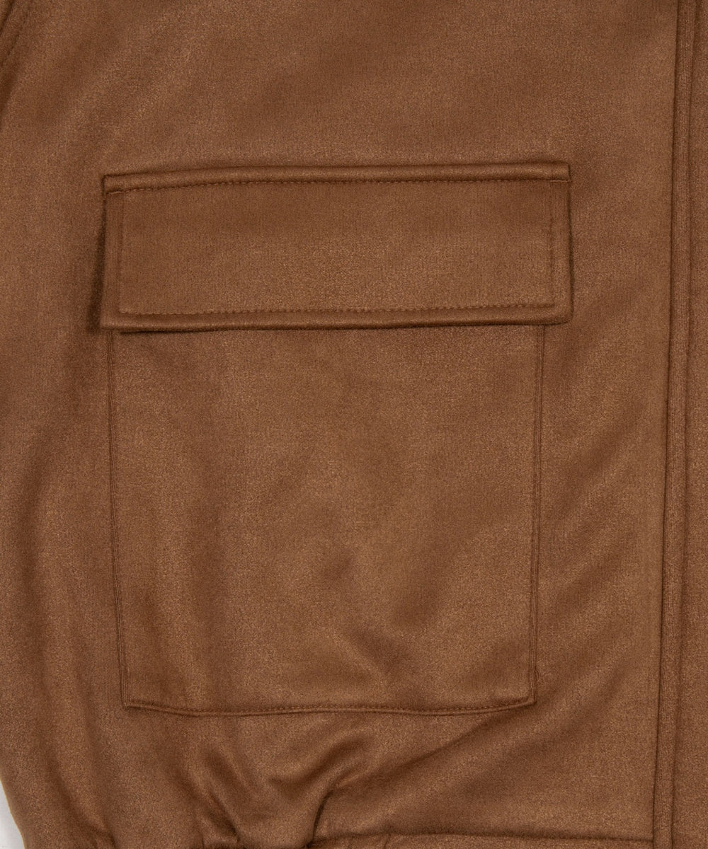 スウェードポンチジャケット