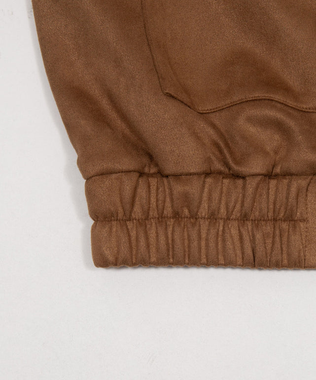 スウェードポンチジャケット