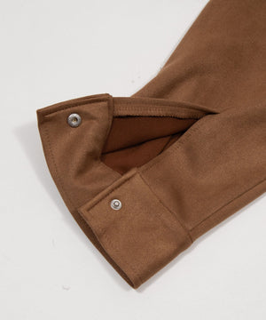 スウェードポンチジャケット