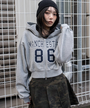 杢グレー モデル：159cm F着用