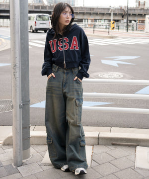 ネイビー モデル：159cm F着用