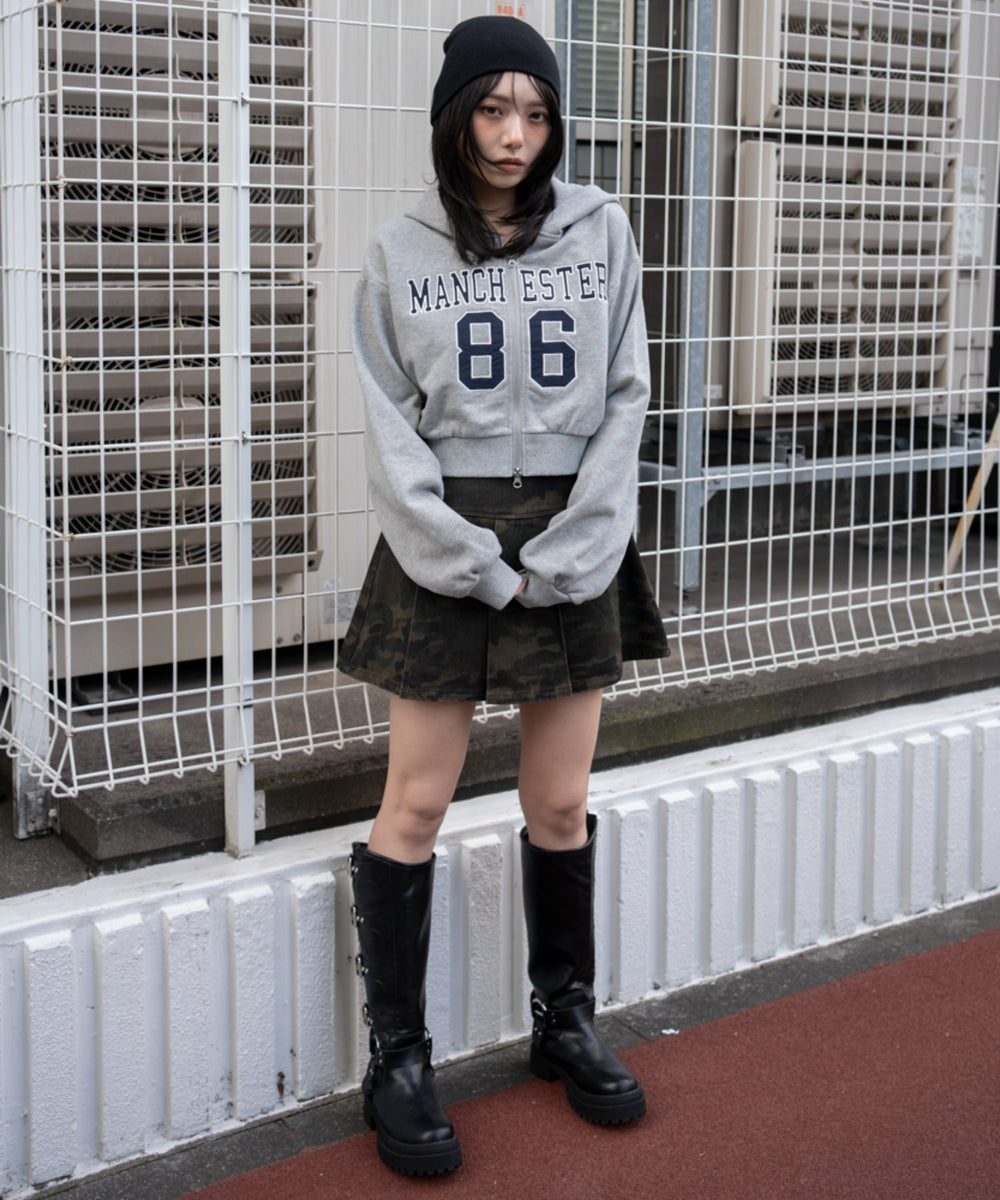 杢グレー モデル：159cm F着用