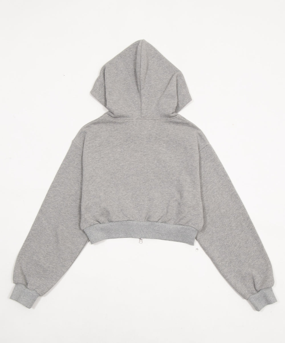 グラフィックショートZIPパーカー