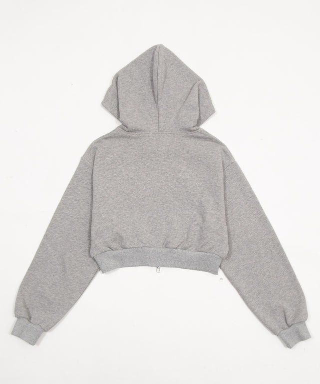 グラフィックショートZIPパーカー