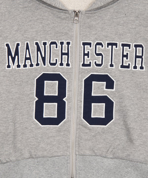 グラフィックショートZIPパーカー