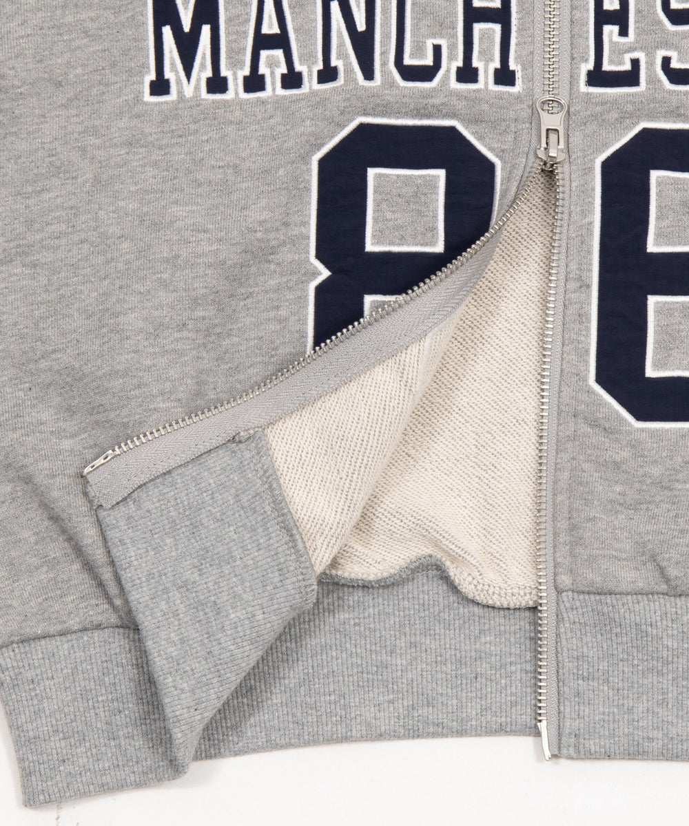 グラフィックショートZIPパーカー