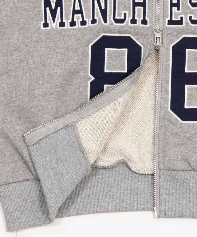 グラフィックショートZIPパーカー