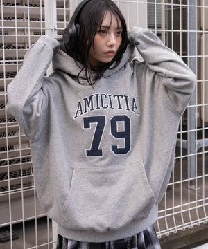 杢グレー モデル：159cm F着用