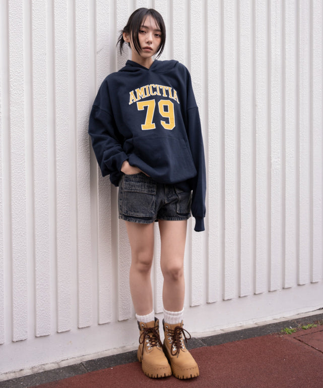 ネイビー モデル：159cm F着用