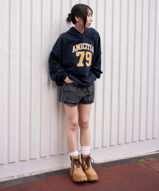 ネイビー モデル：159cm F着用