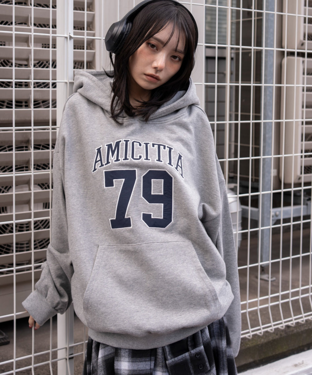 杢グレー モデル：159cm F着用