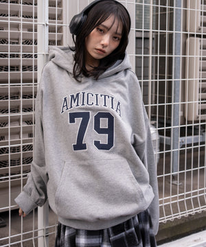 杢グレー モデル：159cm F着用