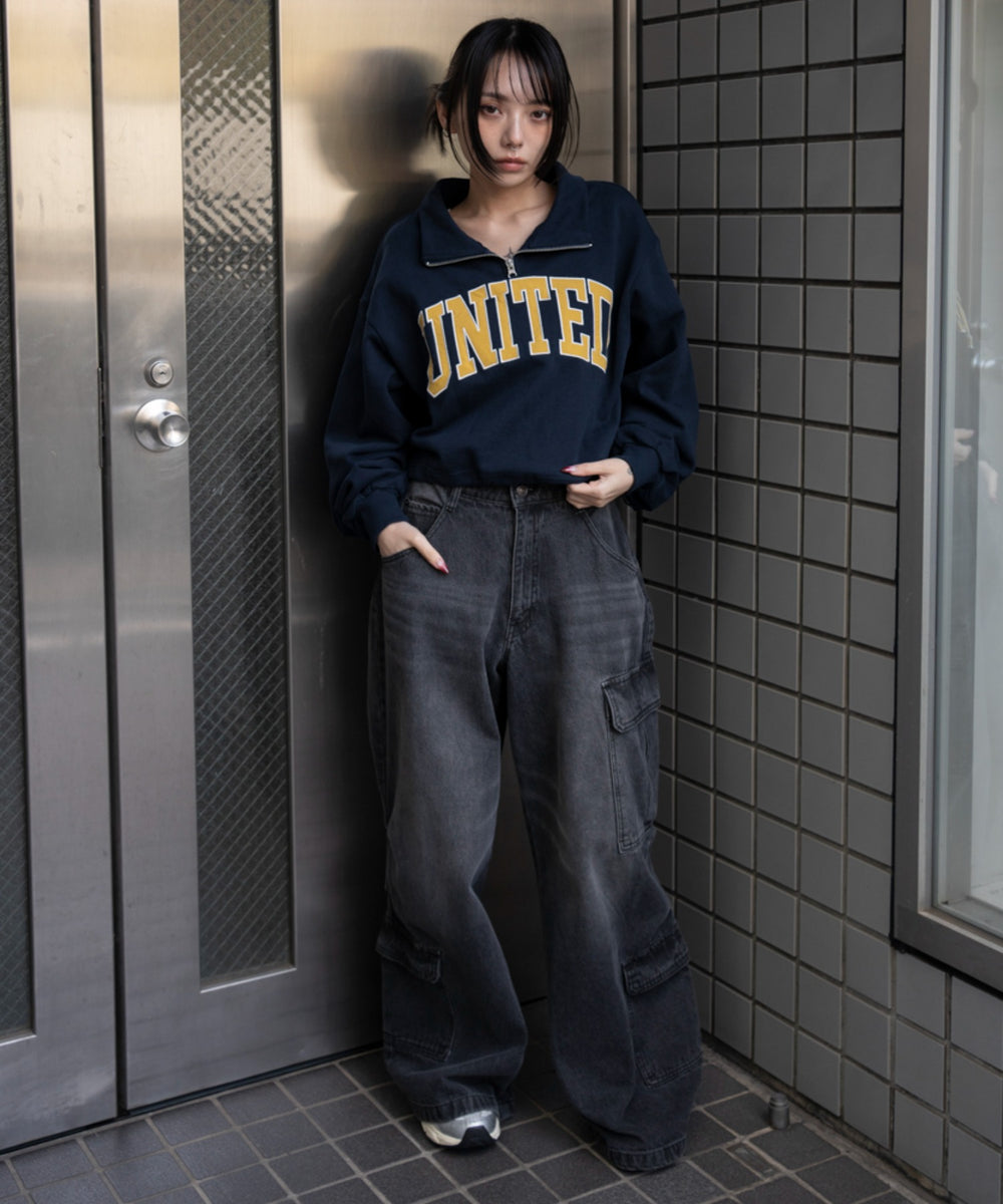 ネイビー モデル：159cm F着用