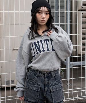 杢グレー モデル：159cm F着用