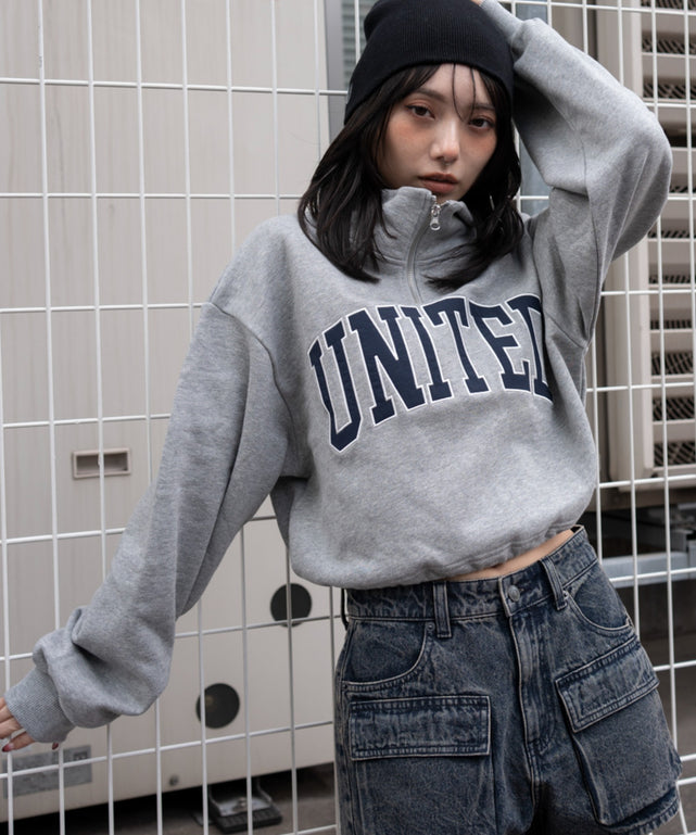 杢グレー モデル：159cm F着用