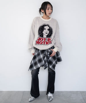 柄4 モデル：159cm F着用