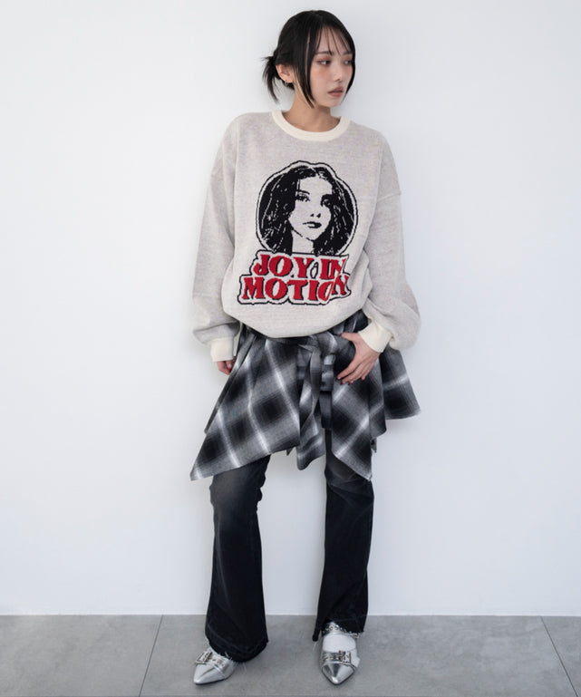 柄4 モデル：159cm F着用