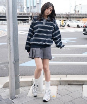 ブルーボーダー モデル：159cm F着用