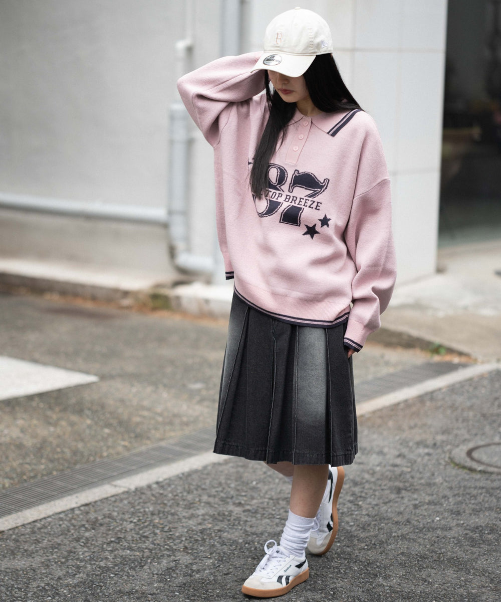 ピンク　モデル：161cm F着用