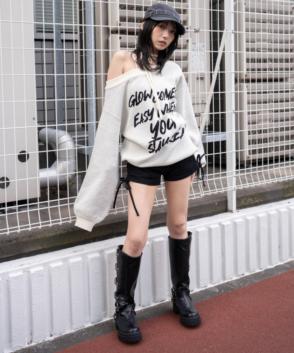 ホワイト モデル：159cm F着用