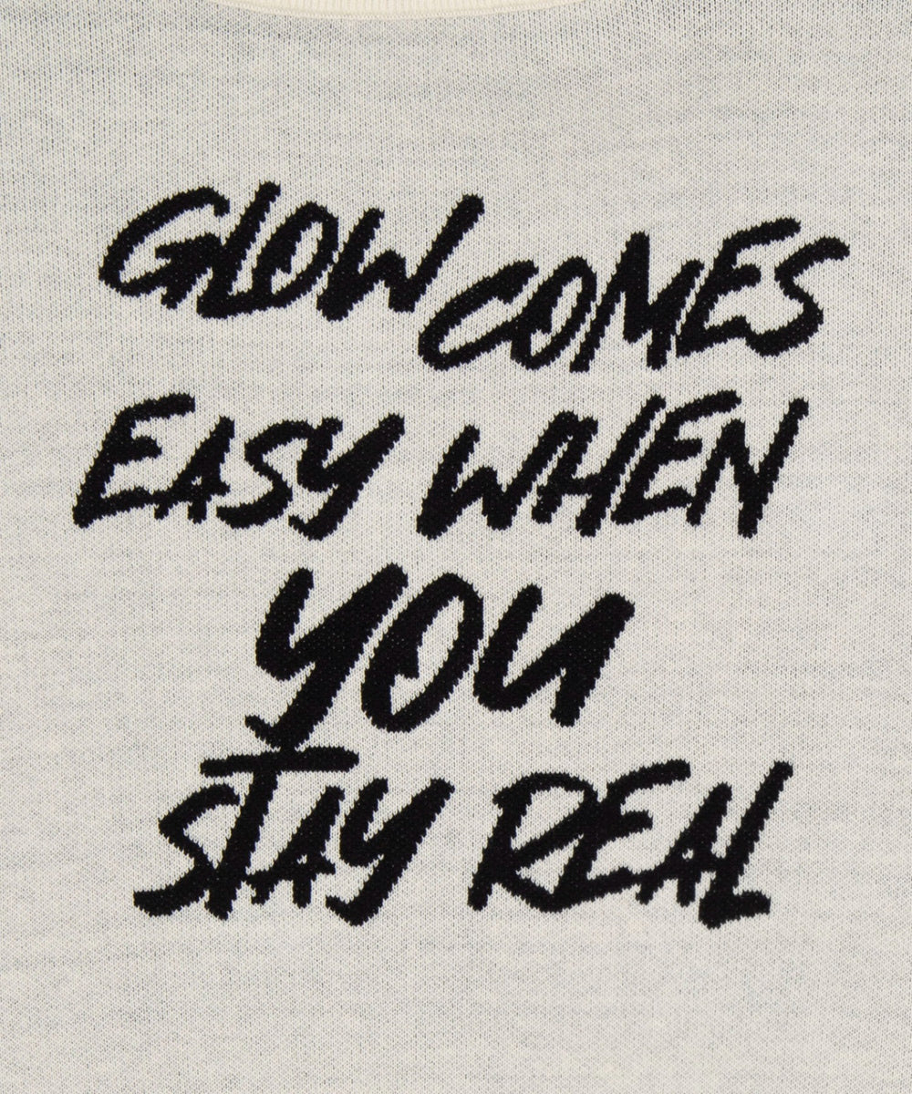 2WAYショルダーリボンニット