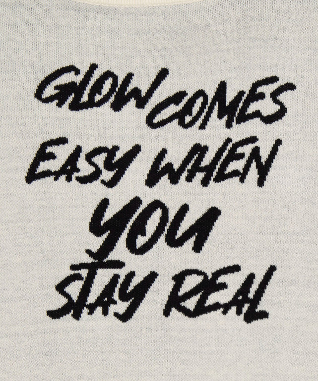 2WAYショルダーリボンニット