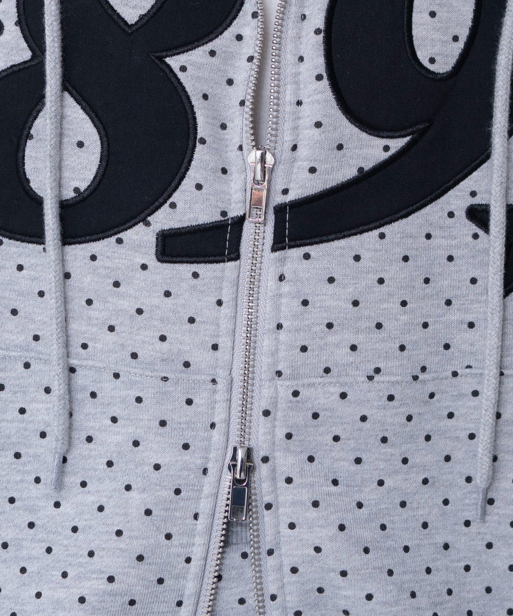 グラフィックZIPパーカー