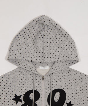 グラフィックZIPパーカー