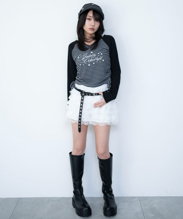 ホワイト　モデル：159cm F着用