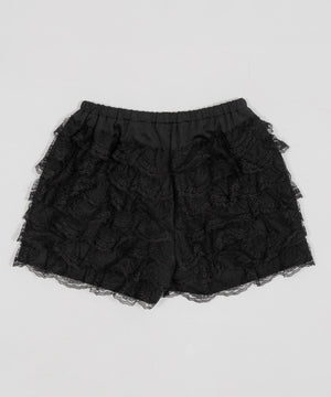 レースフリルマイクロショートパンツ