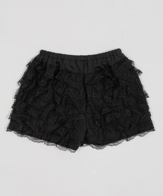 レースフリルマイクロショートパンツ