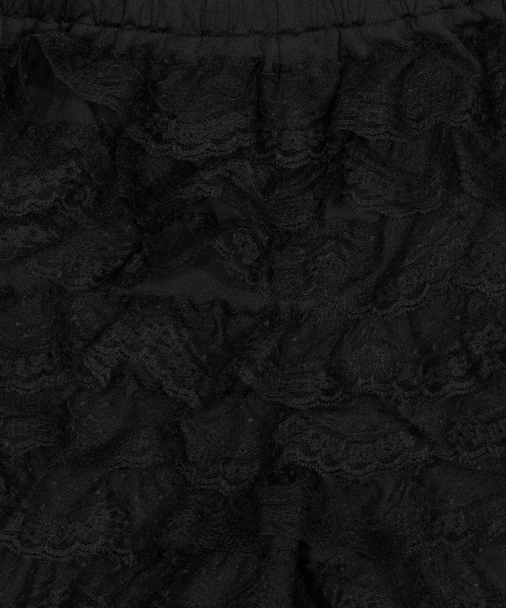 レースフリルマイクロショートパンツ