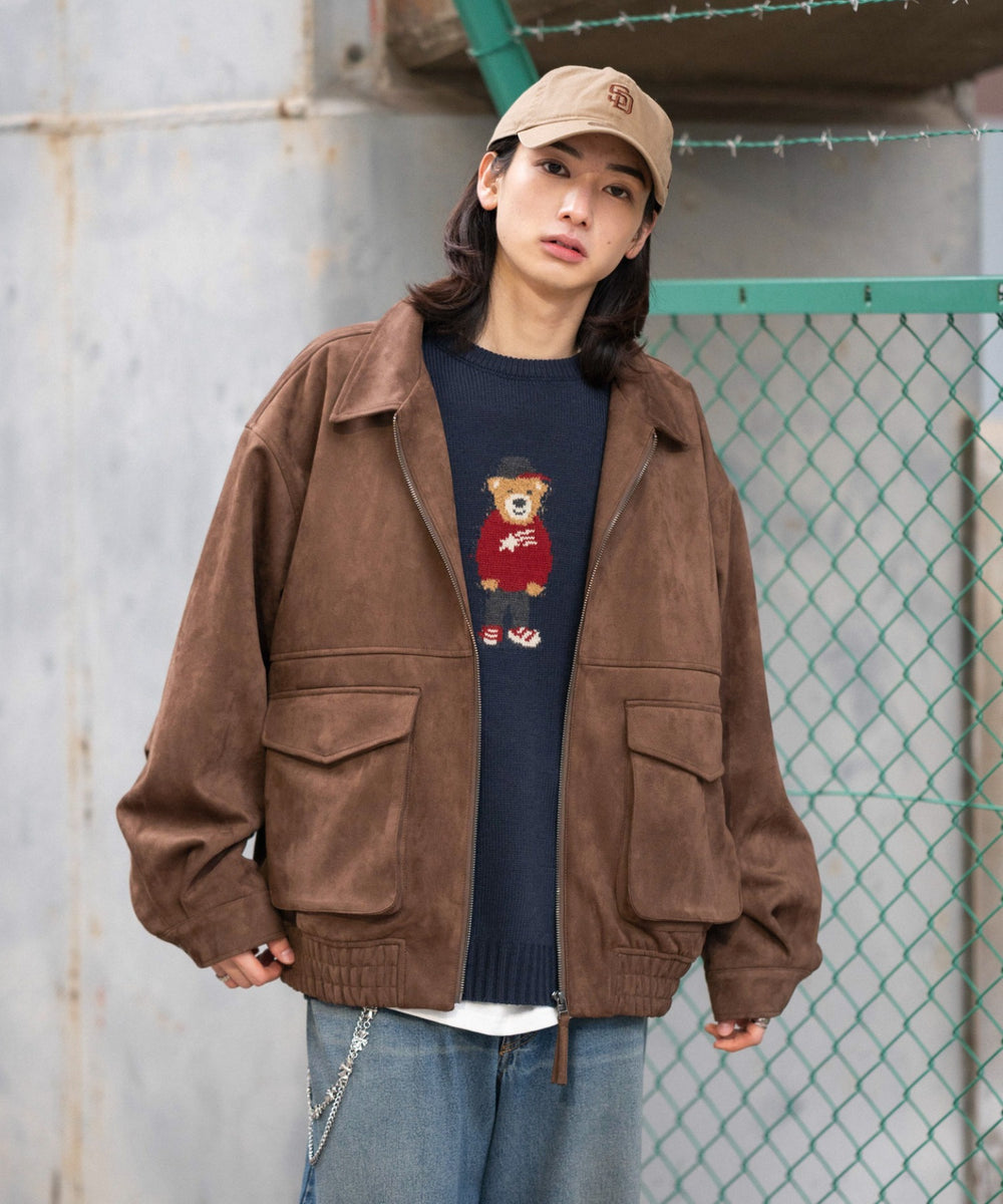 ブラウン モデル：175cm L着用