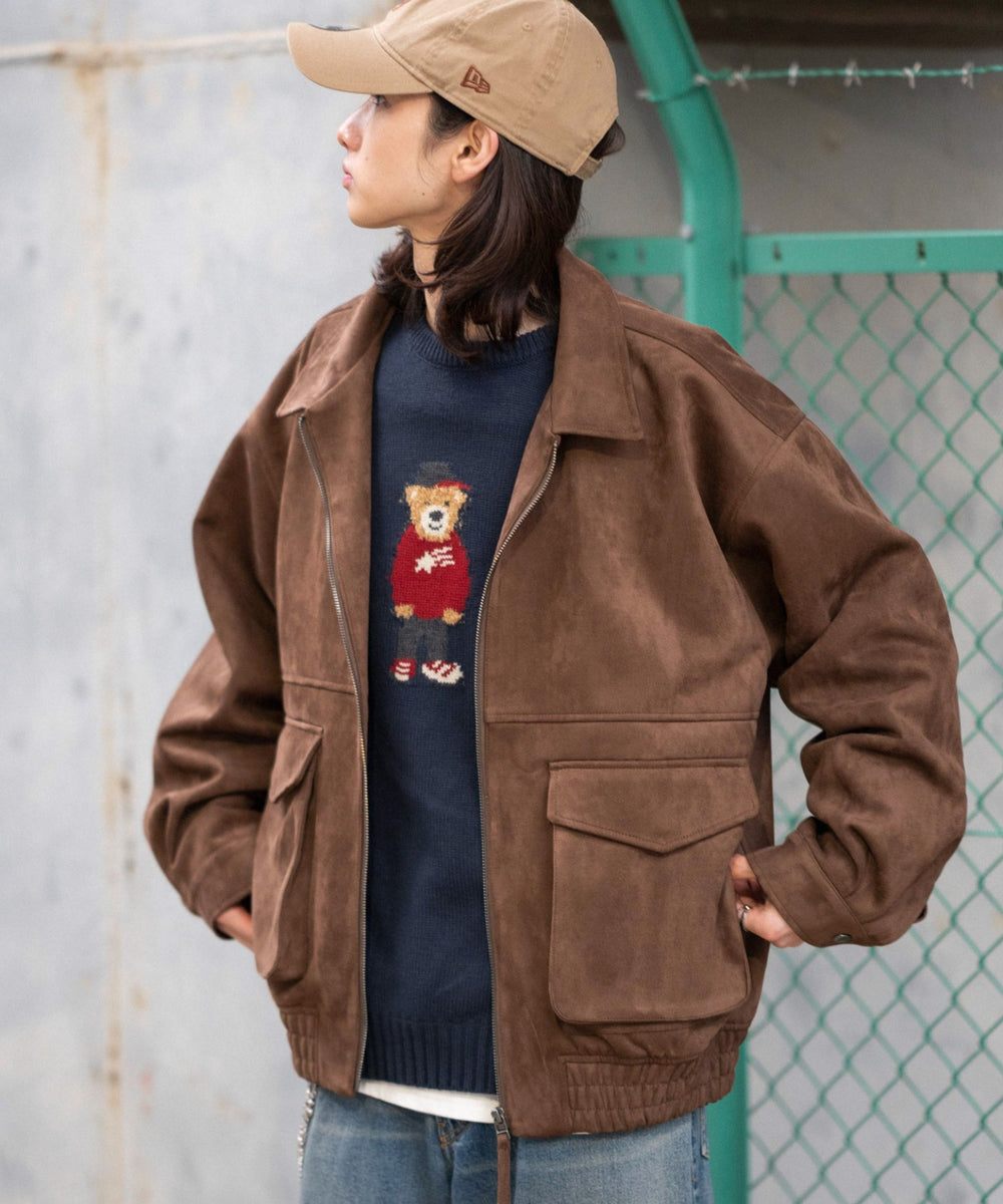 ブラウン モデル：175cm L着用