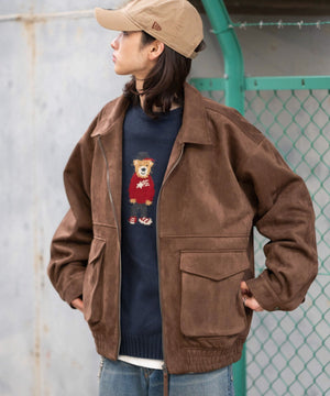 ブラウン モデル：175cm L着用